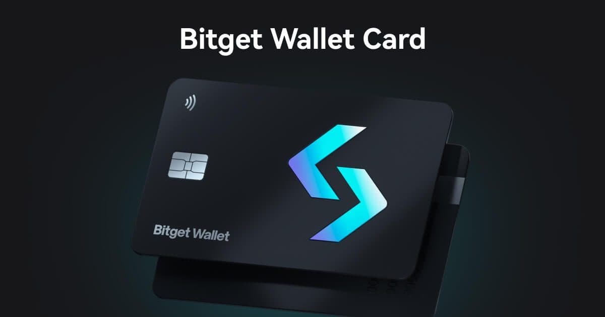 Bitget Wallet Card — the issuer's own card imagery