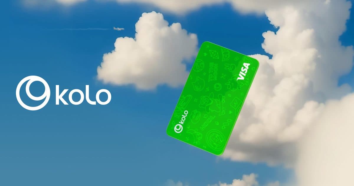 Kolo — the issuer's own card imagery